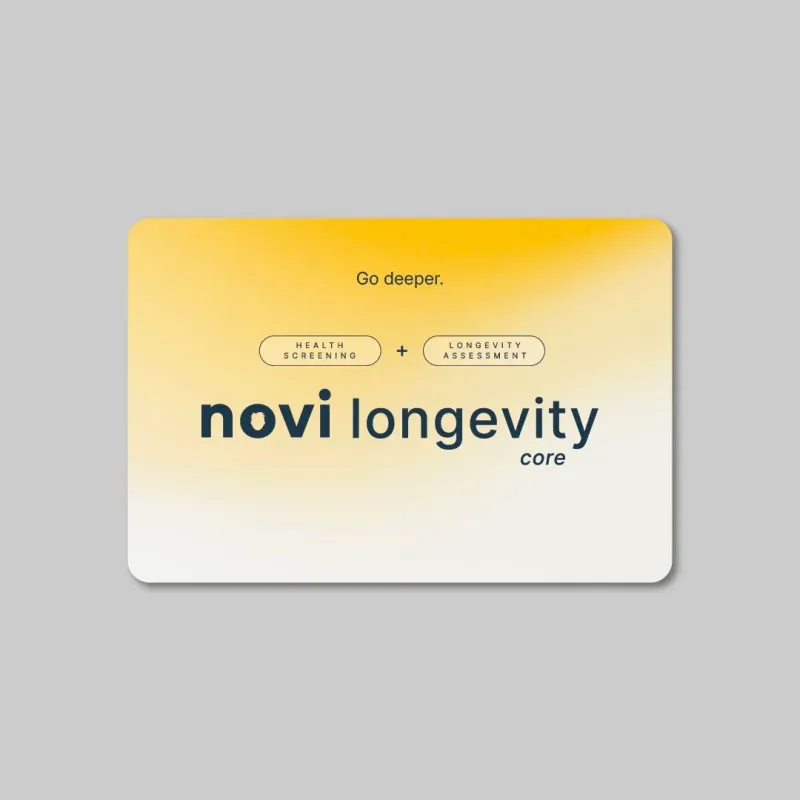 NOVI Longevity Core Gift Voucher